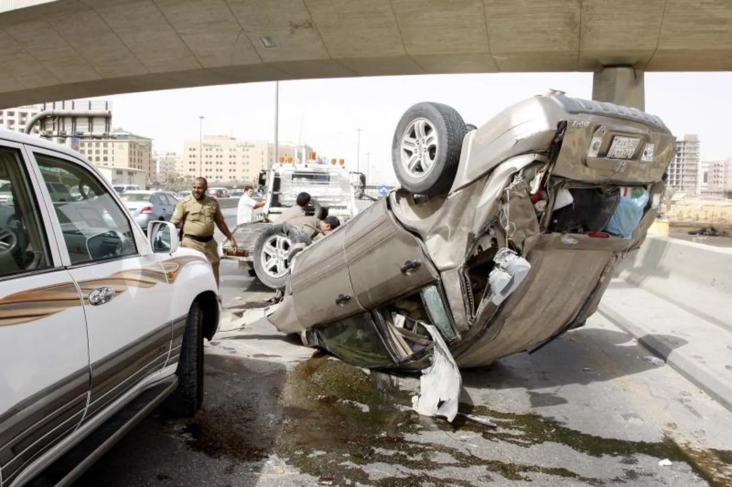 عدد الحوادث المرورية في المملكة حسب أبرز المسببات