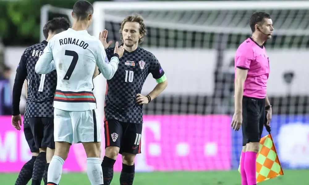 البرتغال تواجه كرواتيا في ليلة الوداع بين رونالدو ومودريتش