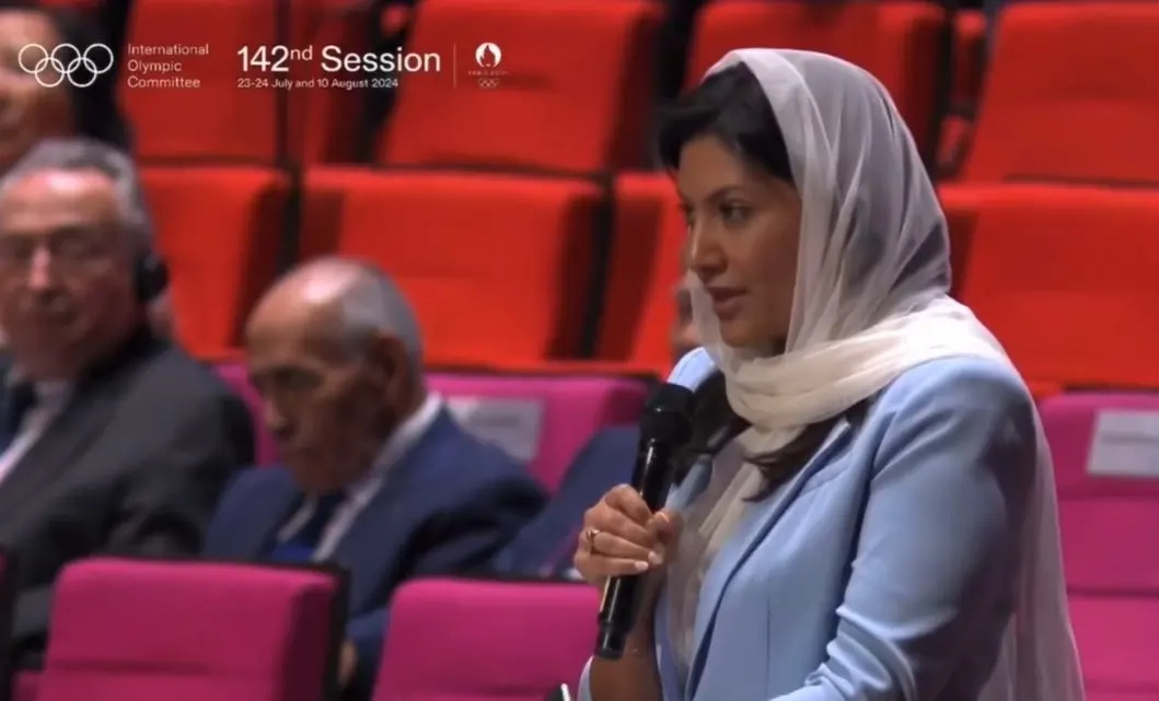 بالفيديو.. ممثلة المملكة في اللجنة الأولمبية تدعم إيمان خليف بكلمات مؤثرة