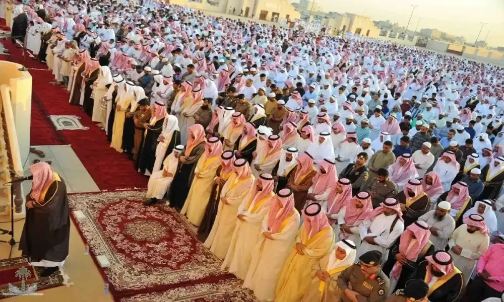 مواعيد صلاة عيد الأضحى في السعودية 1446 هجريًا 2025 ميلاديًا