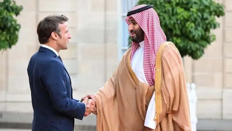 الإليزيه يكشف نتائج زيارة ولي العهد لفرنسا