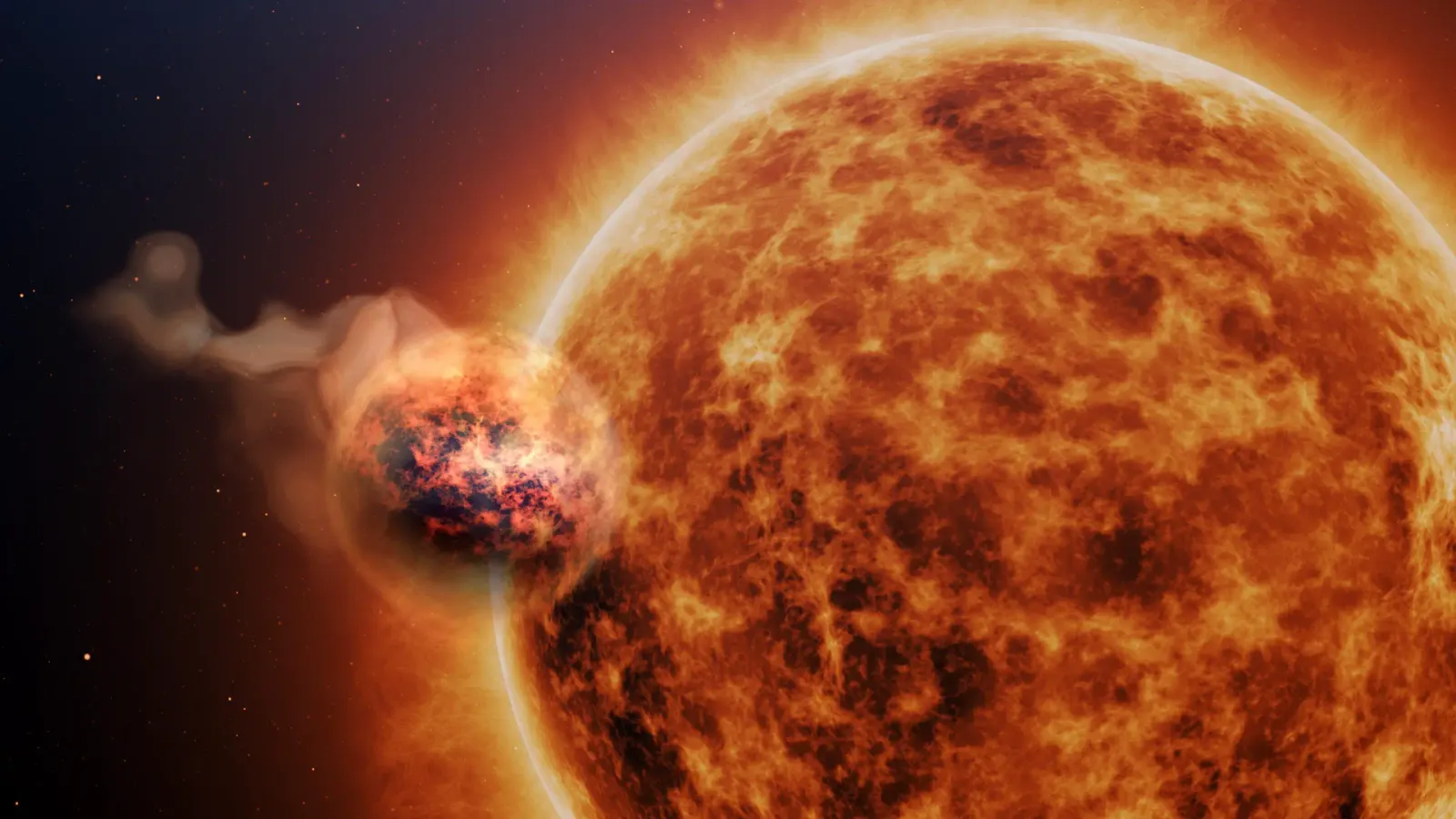 اكتشاف كوكب غريب رقيق ويمطر الرمال!.. ما طبيعته؟