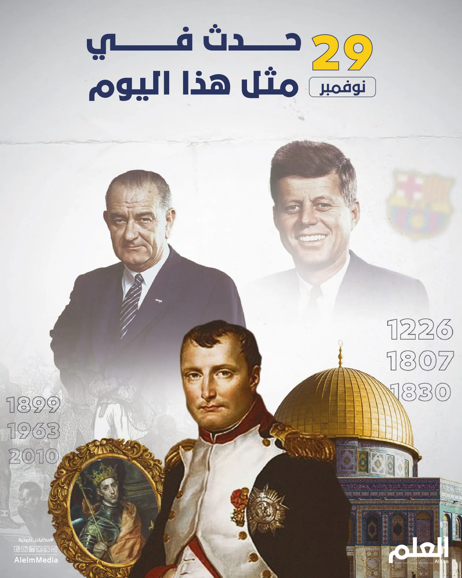 في مثل هذا اليوم.. تقسيم فلسطين وتحطم طائرة فريق شابيكوينسي البرازيلي