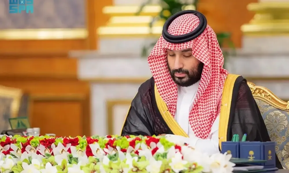 ولي العهد يرأس جلسة مجلس الوزراء في جدة