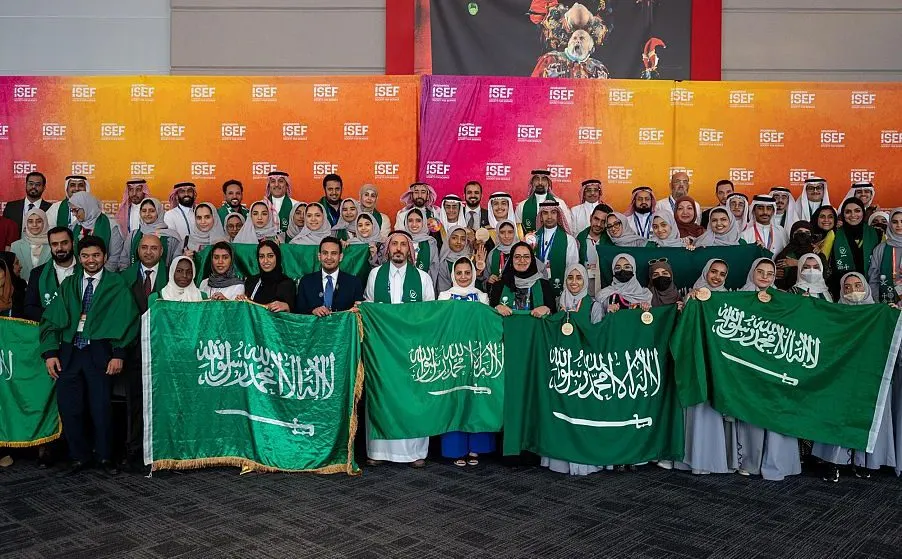 27 جائزة للمنتخب السعودي للعلوم والهندسة في معرض "آيسف 2023" الدولي
