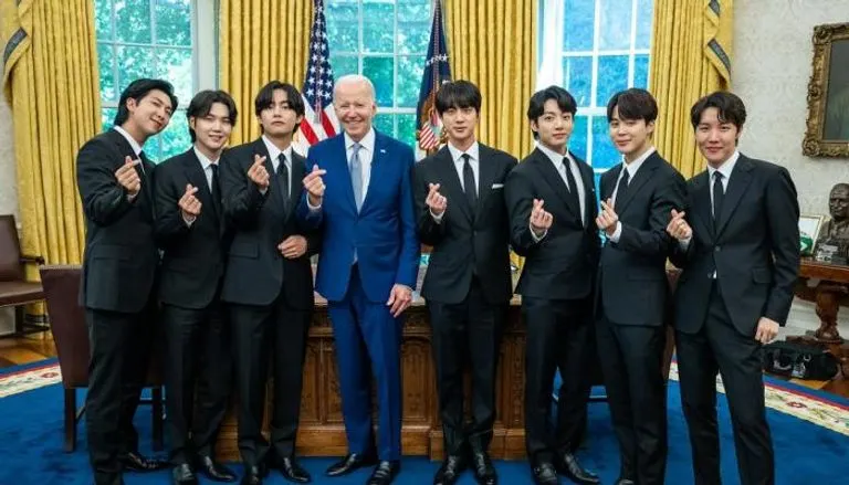 في أول زيارة لهم.. BTS يضع البيت الأبيض في موقف محرج!