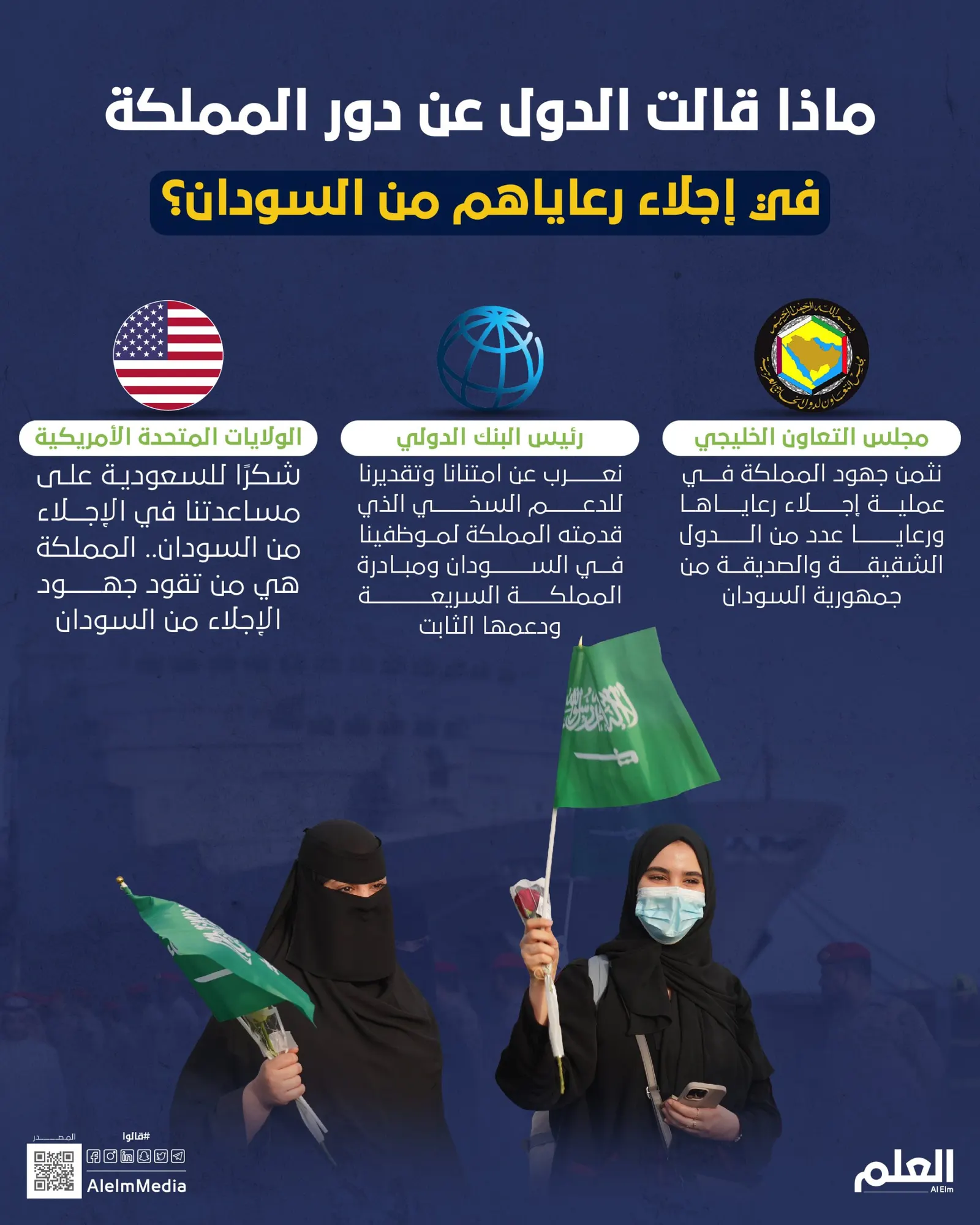 هكذا علقت الدول على دور المملكة في إجلاء الرعايا من السودان