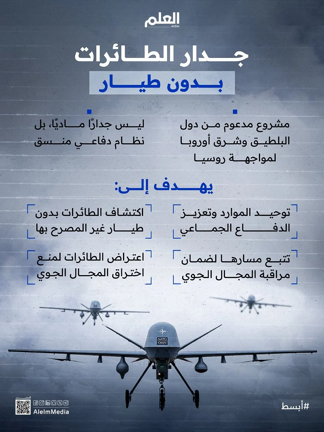 "جدار الطائرات بدون طيار".. خطة أوروبا لمواجهة الاختراقات الروسية