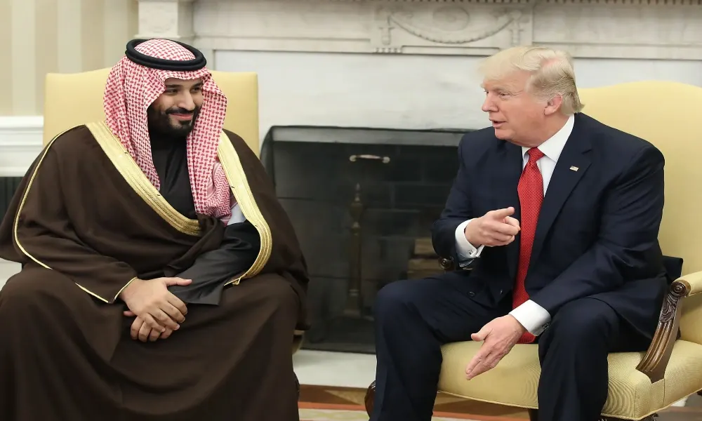 السلام في غزة والصفقة النووية.. ماذا قال عنهما ولي العهد وترامب؟