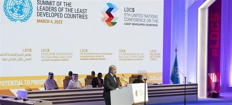 مؤتمر الأمم المتحدة لأقل البلدان نموًا.. هذا ما فعله الوفد اليمني ضد ممثل إيران (فيديو)