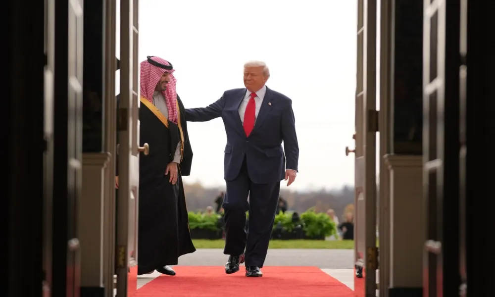 ترامب عن ولي العهد: رجل رائع ومبهر على كل الأصعدة