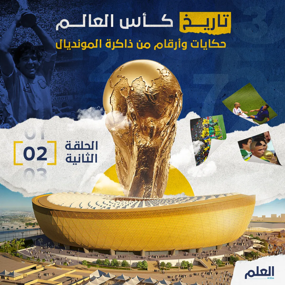 تاريخ كأس العالم.. حكايات وأرقام من ذاكرة المونديال (2)