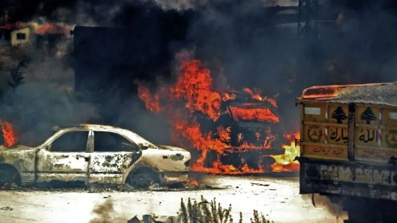 نيران لبنان لا تنطفئ.. انفجار صهريج وقود عكار في صور