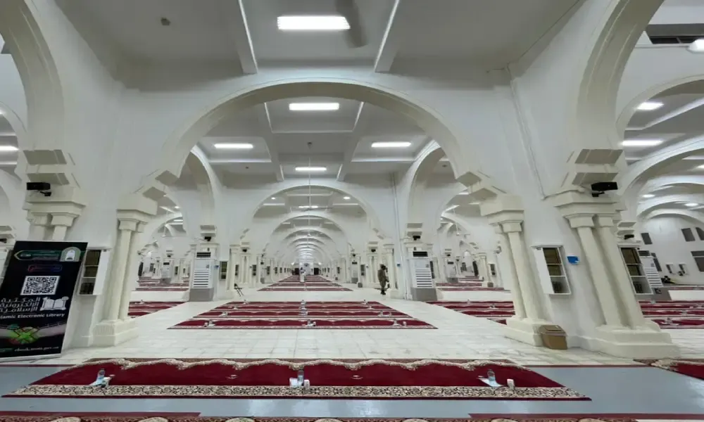 كيف استعد مسجد المشعر الحرام لاستقبال الحجاج في مزدلفة؟