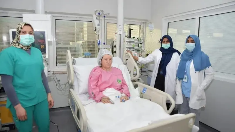 حاجة سورية عانت من إنفجار شرياني بالمخ .. هذا ما حدث لها