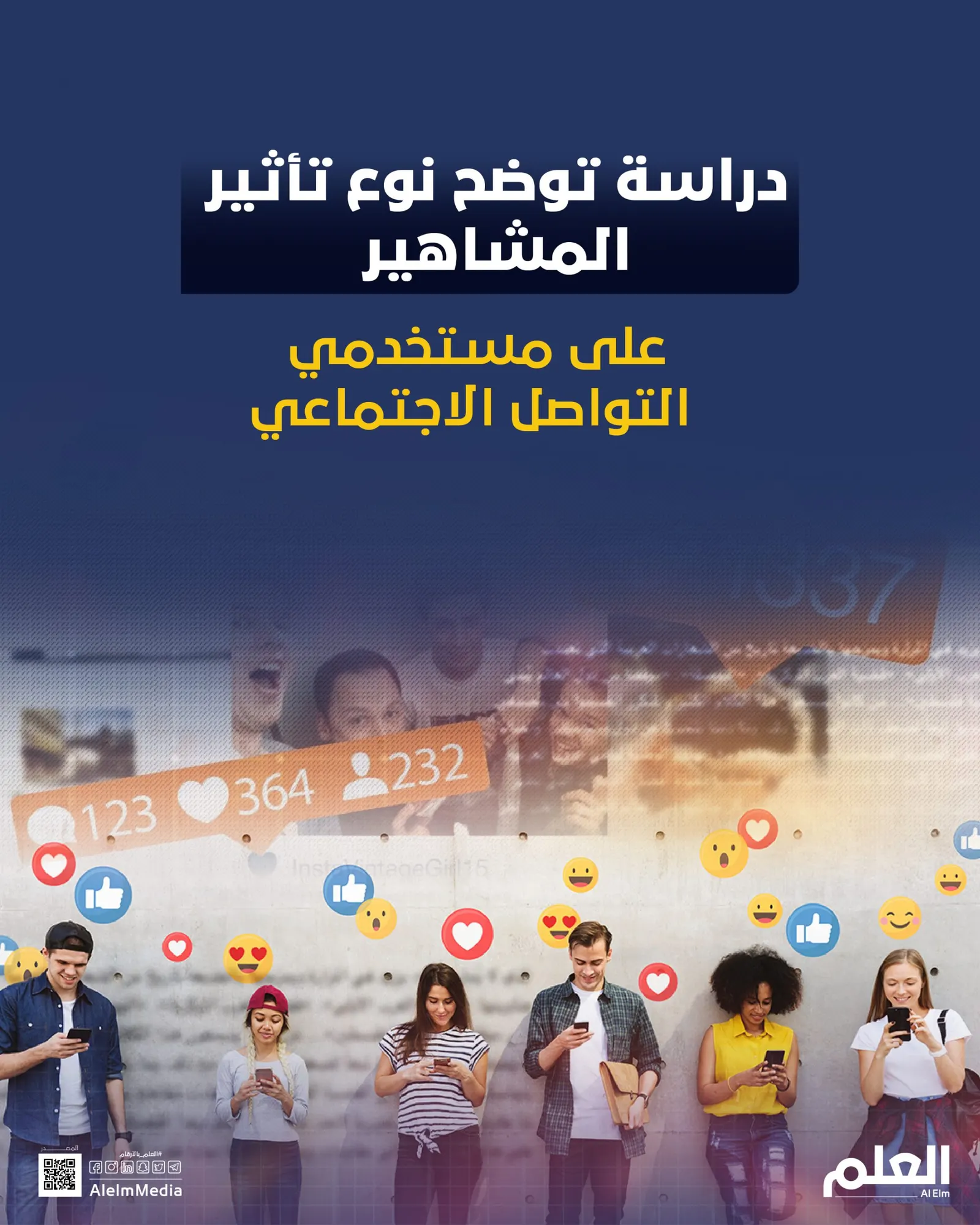 دراسة توضح نوع تأثير المشاهير على مستخدمي "التواصل الاجتماعي"