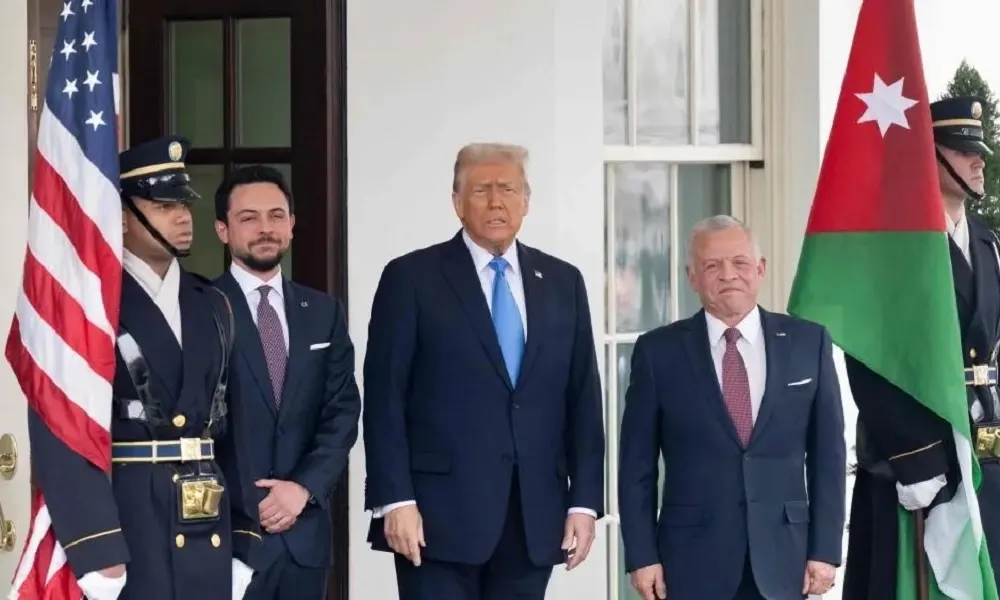 أبرز ما جاء في مباحثات العاهل الأردني مع ترامب حول تهجير الفلسطينيين