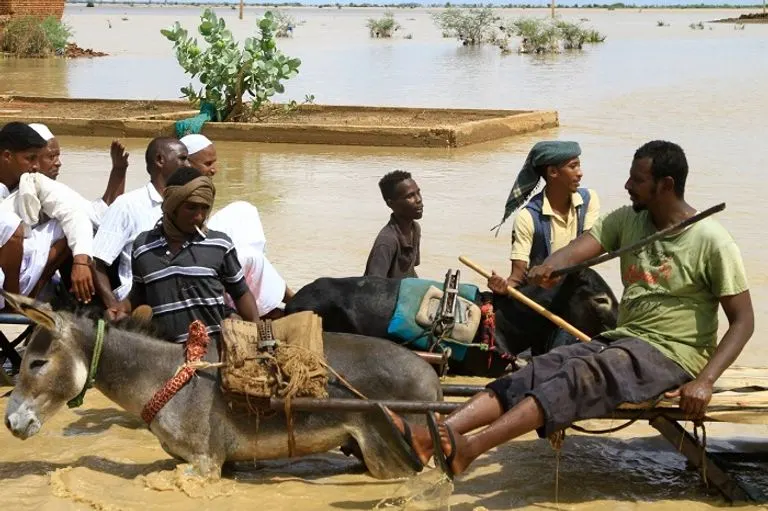 صور.. سيول السودان تدمر آلاف المنازل وتغرق قرى بأكملها