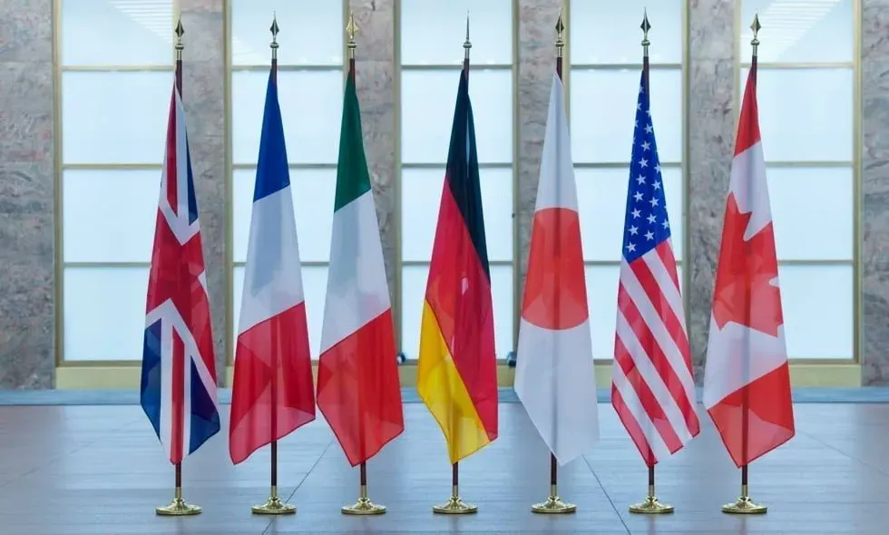 توقعات الديون الحكومية لدول مجموعة السبع (2024- 2029)