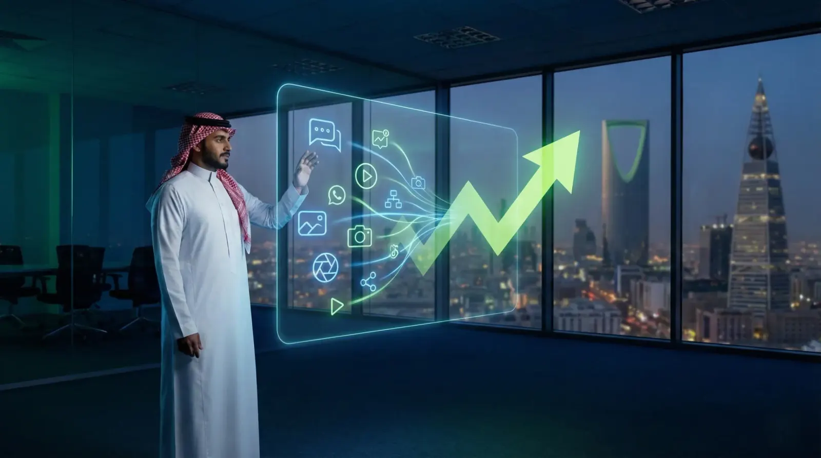 الجهات الحكومية تتجاوز 76% في جاهزية تبنّي التقنيات الناشئة