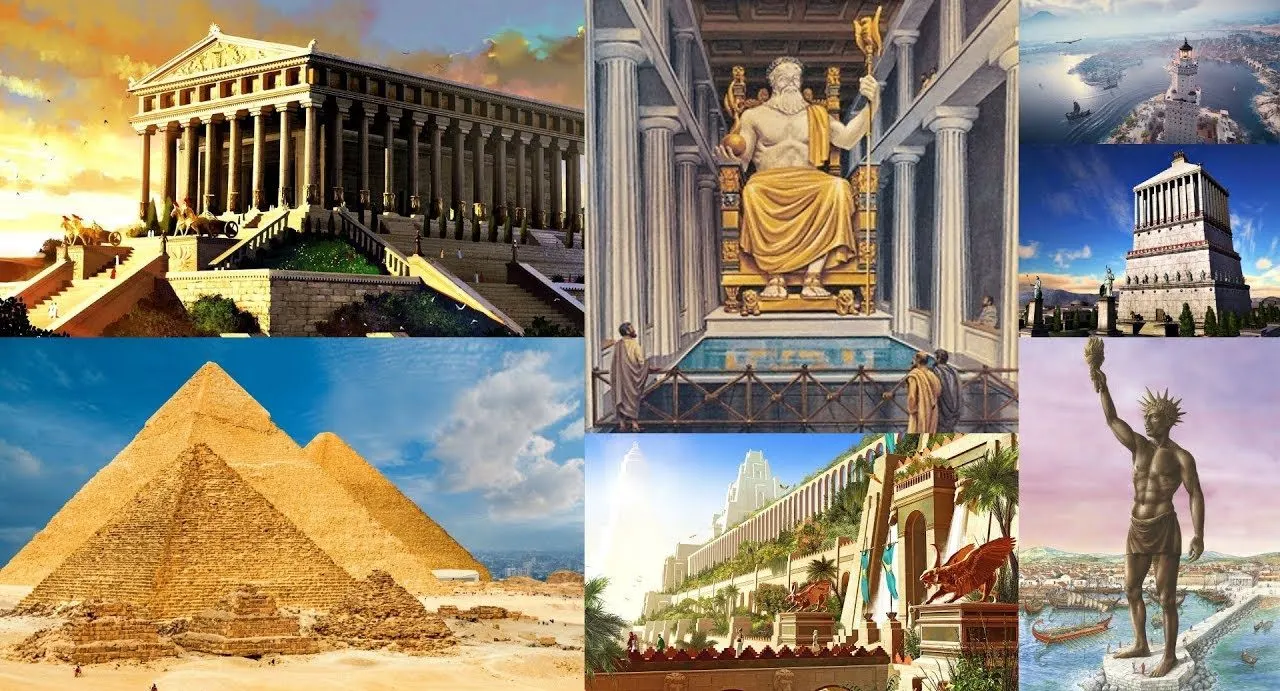 القصص وراء عجائب الدنيا السبع القديمة