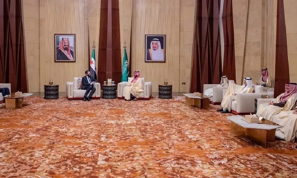 ماذا قال الرئيس أحمد الشرع حول لقائه مع ولي العهد؟