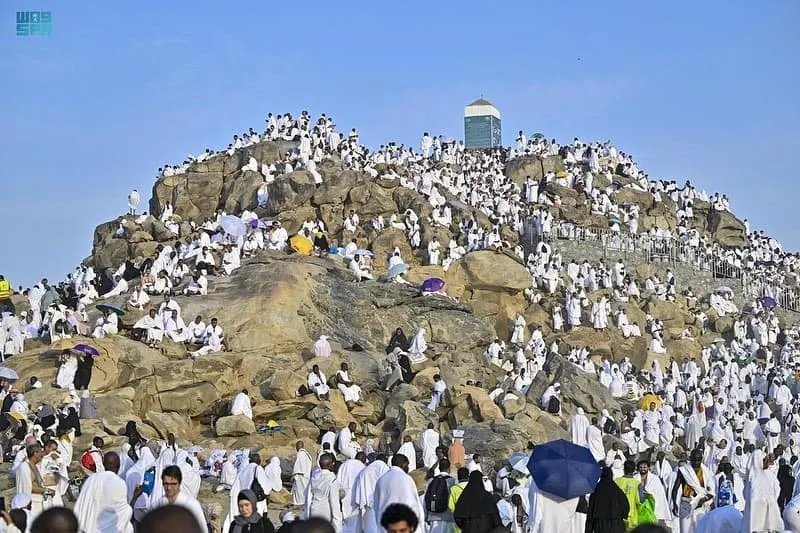 أجمل الصور من الوقوف بعرفات في موسم حج 1444 هجريًا
