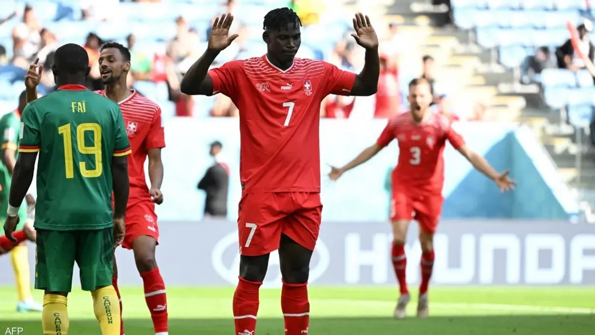 لماذا رفض لاعب سويسرا الاحتفال بهدفه الأول في المونديال؟