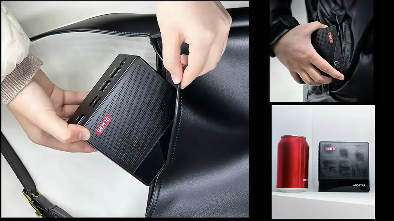 مواصفات الحاسب المصغر المخصص للألعاب AOOSTAR GEM10