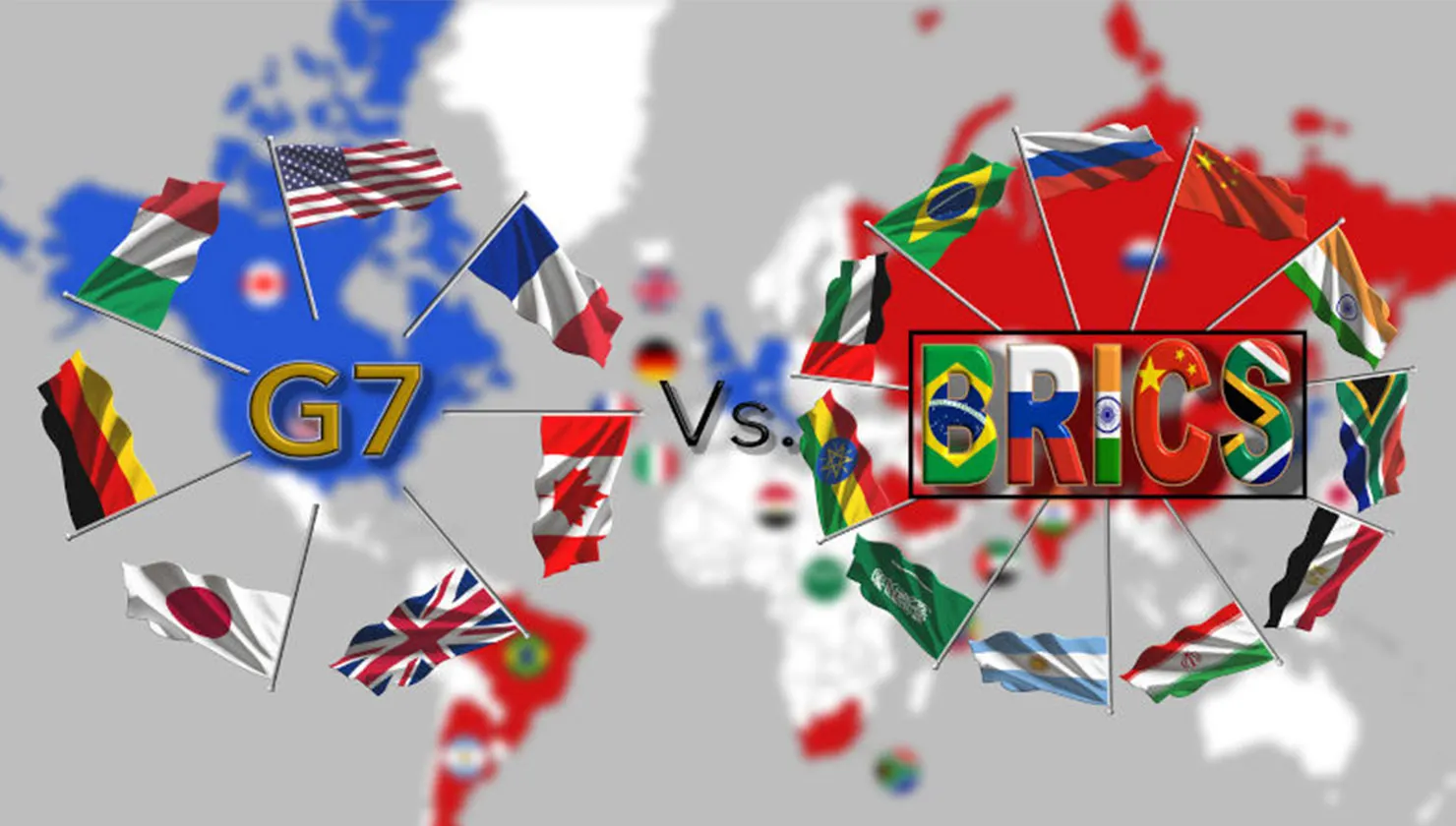 مقارنة بين BRICS وG7.. من المتفوق حاضرًا ومستقبلًا؟