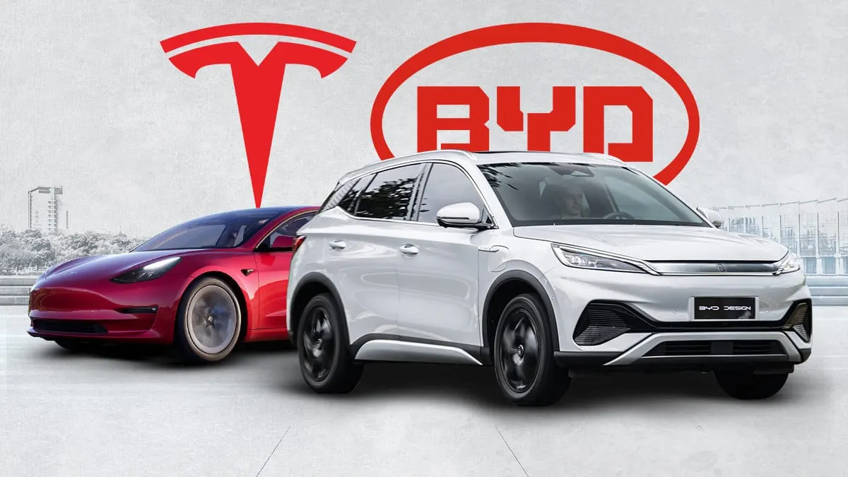 الإنتاج العالمي للسيارات الكهربائية: BYD تتفوق على Tesla .. ما القصة؟