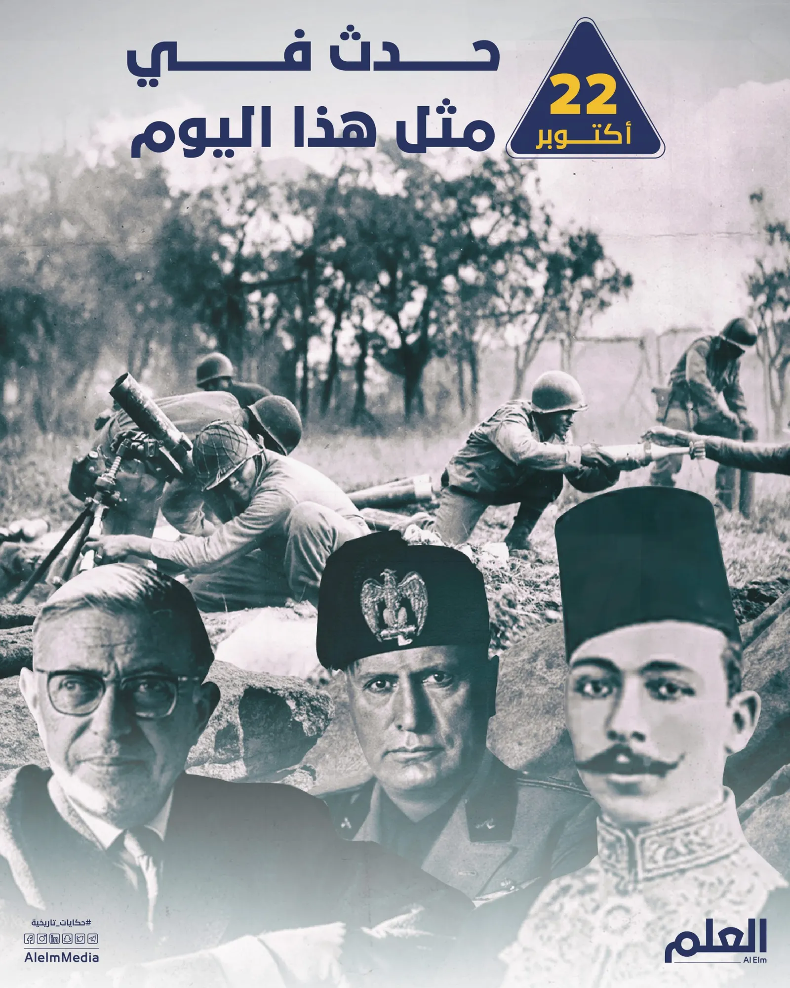 في مثل هذا اليوم.. إيطاليا تعلن الحرب على اليونان والاحتفال باليوم العالمي للتأتأة