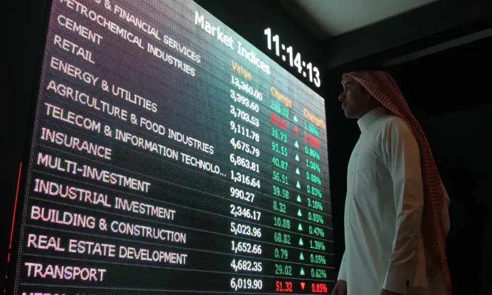 إنفوجرافيك| أداء مؤشر "تاسي" بنهاية جلسة 8 أبريل