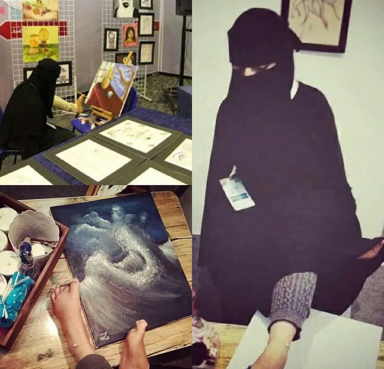 فيديو| هيلة المحيسن.. قصة فتاة تفوقت في الرسم والهندسة المعمارية "دون يدين"