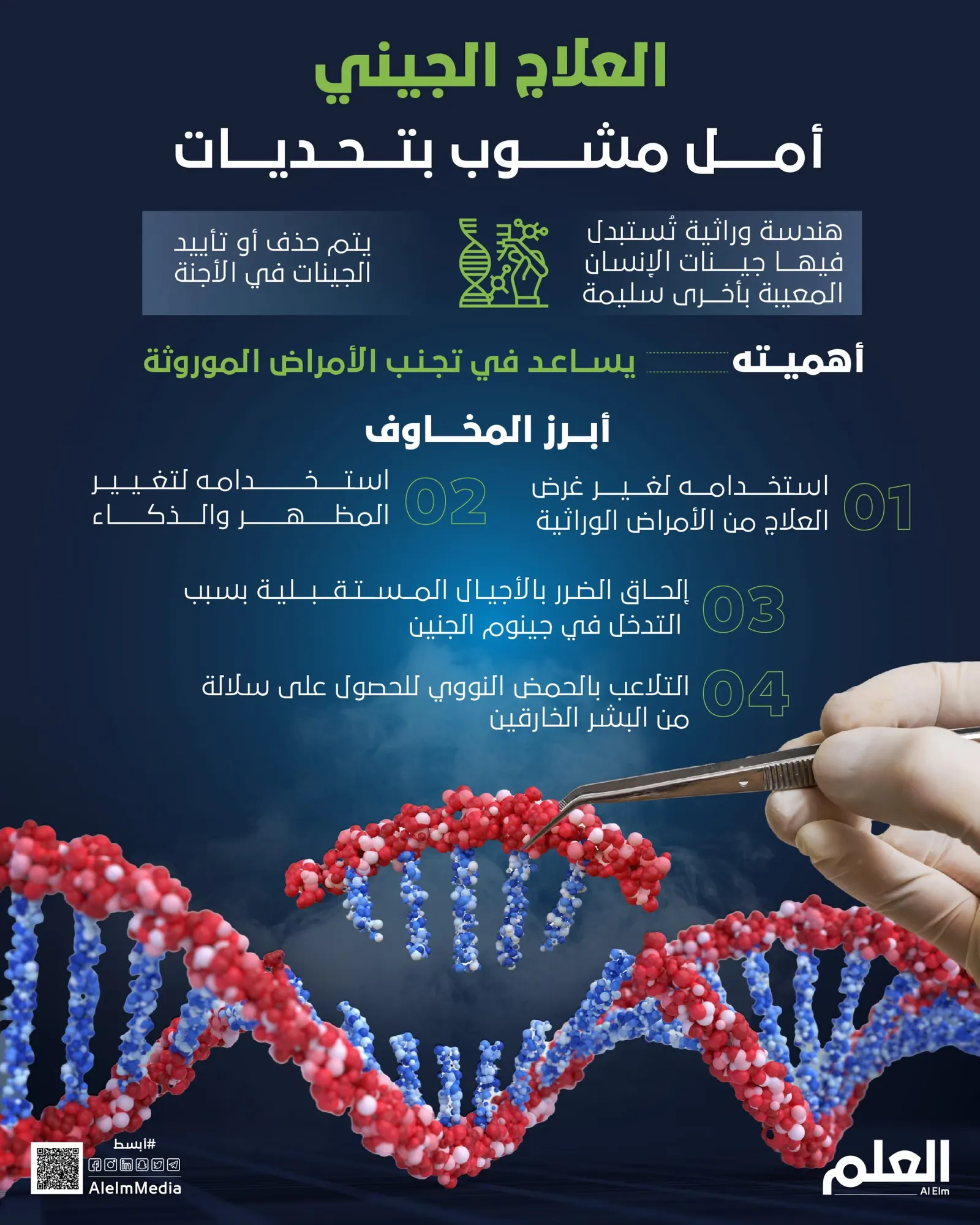العلاج الجيني.. أمل مشوب بتحديات