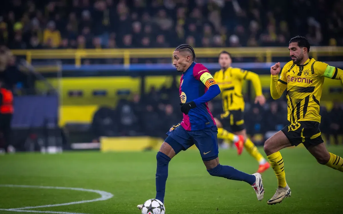 موعد مباراة برشلونة وبوروسيا دورتموند والتشكيل المتوقع والقنوات الناقلة