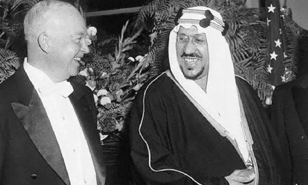 أول زيارة لملك سعودي إلى الولايات المتحدة