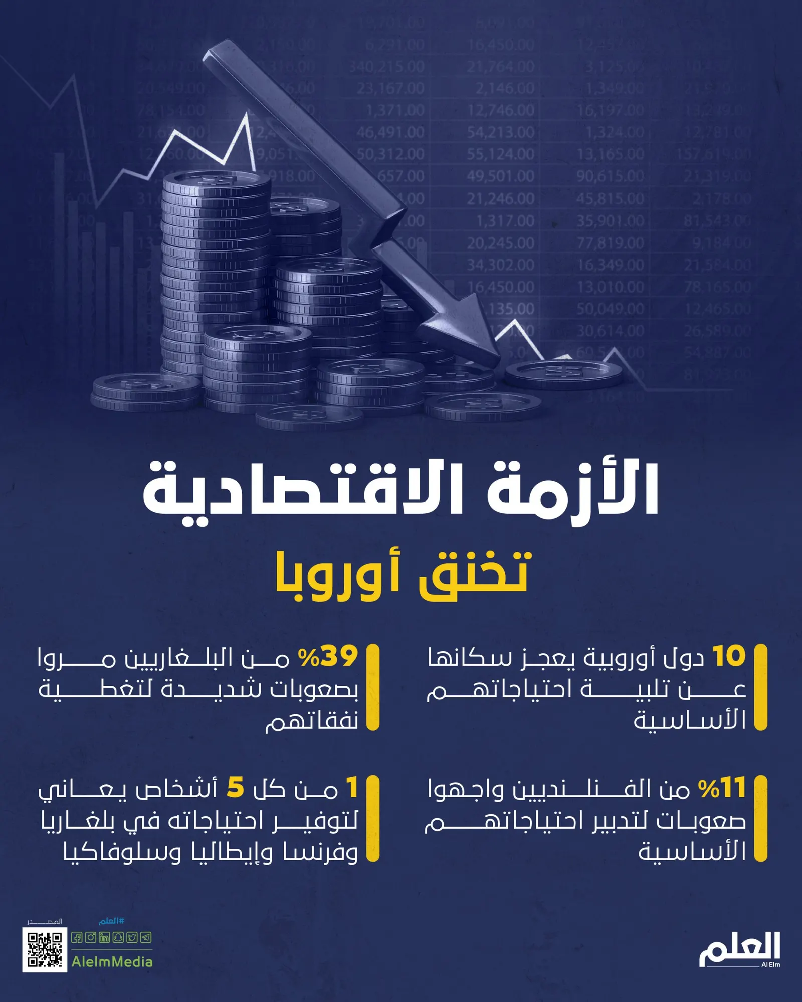 الأزمة الاقتصادية تخنق أوروبا