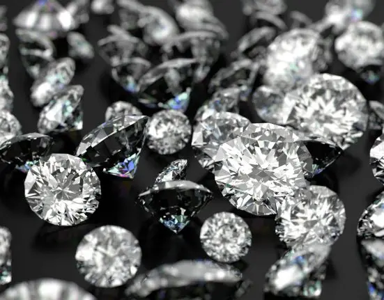 حصة الدول الأفريقية من صادرات الماس