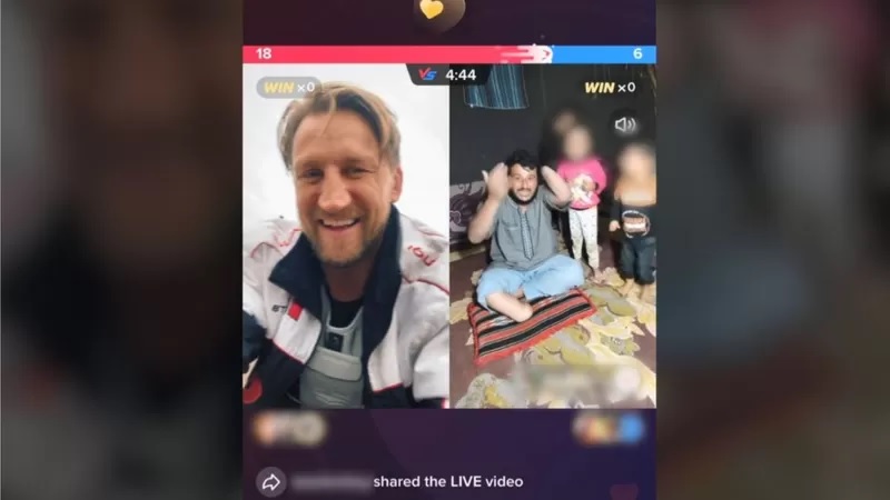 التبرعات عبر TikTok