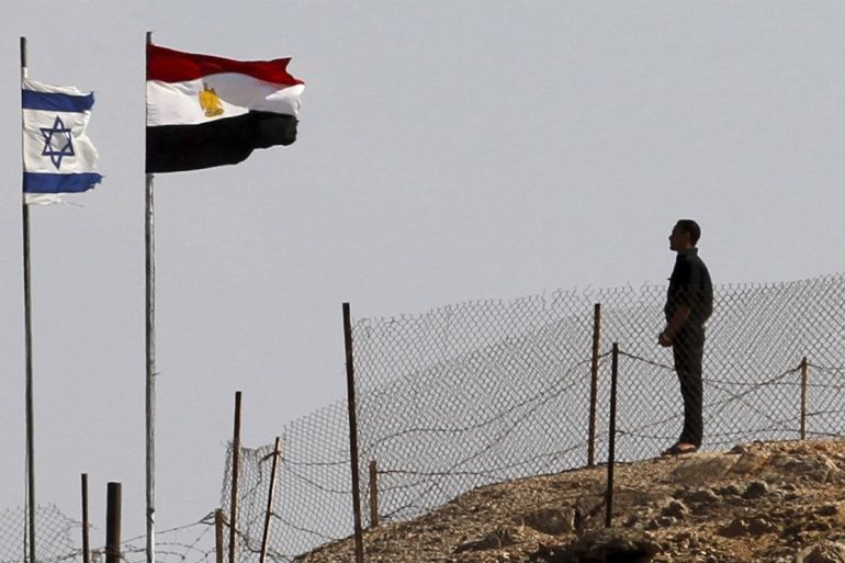 السياج الحدودي بين مصر