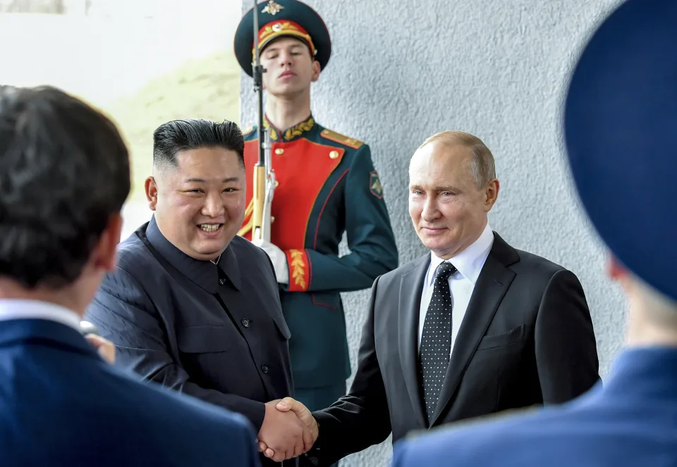 زيارة زعيم كوريا الشمالية كيم جونغ أون إلى روسيا
