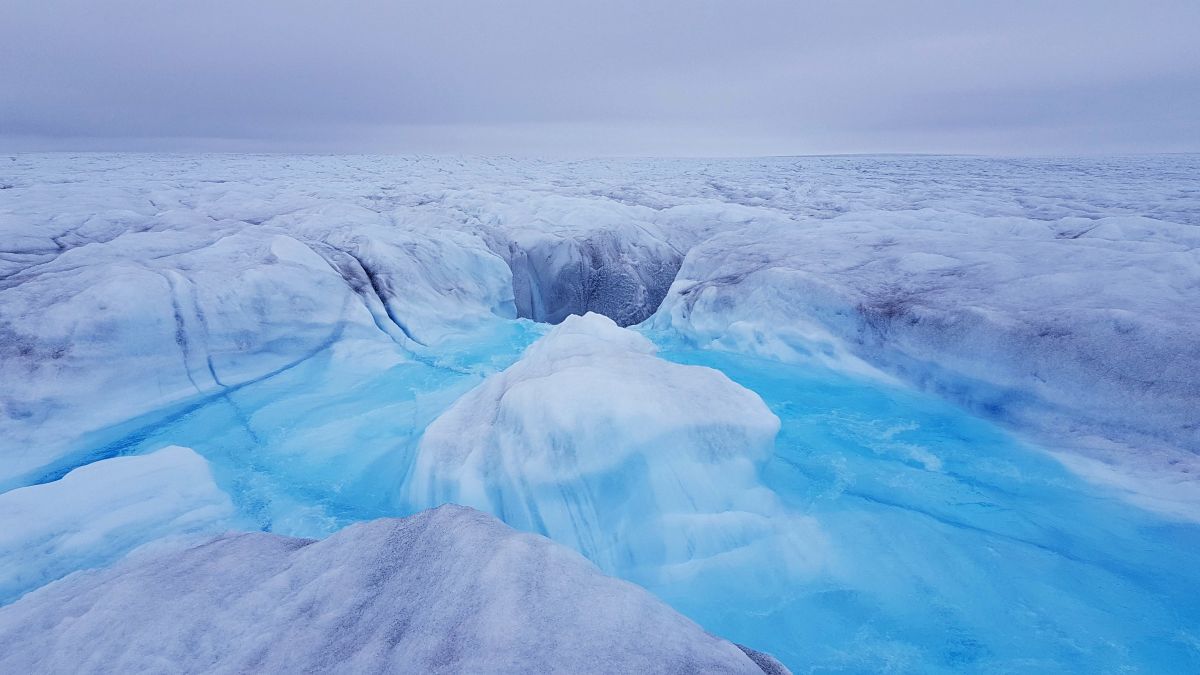 الأنهار الجليدية في جرينلاند