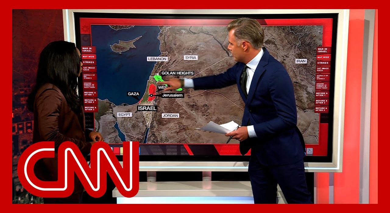 تغطية cnn للحرب في غزة