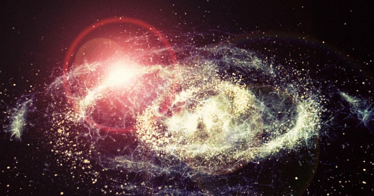 كلينوفا انفجار اندماج نجمين نجوم نيترونية الغلاف الجوي القضاء على الحياة كوكب الأرض فناء دمار انتهاء نهاية الكوكب